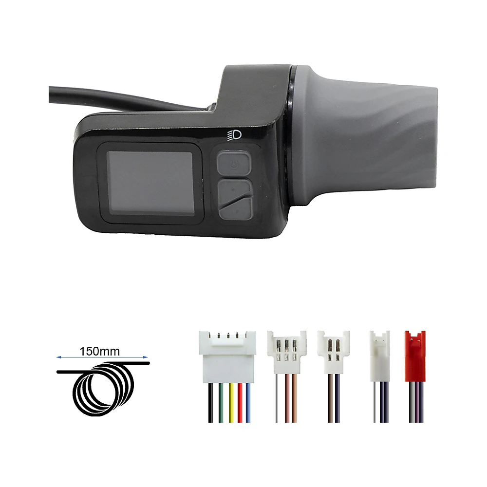 Acelerador Con Botonera Para Patinete Electrico Niu Kqi100 Version Es: diseñado para un acoplamiento ágil.