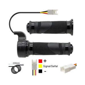 Acelerador de Puño con Conector JST para Patinete Eléctrico - detalle visual