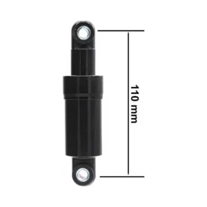 Amortiguador Trasero Negro 110mm Pack 2 Unidades para Patinete Eléctrico - acabado del producto