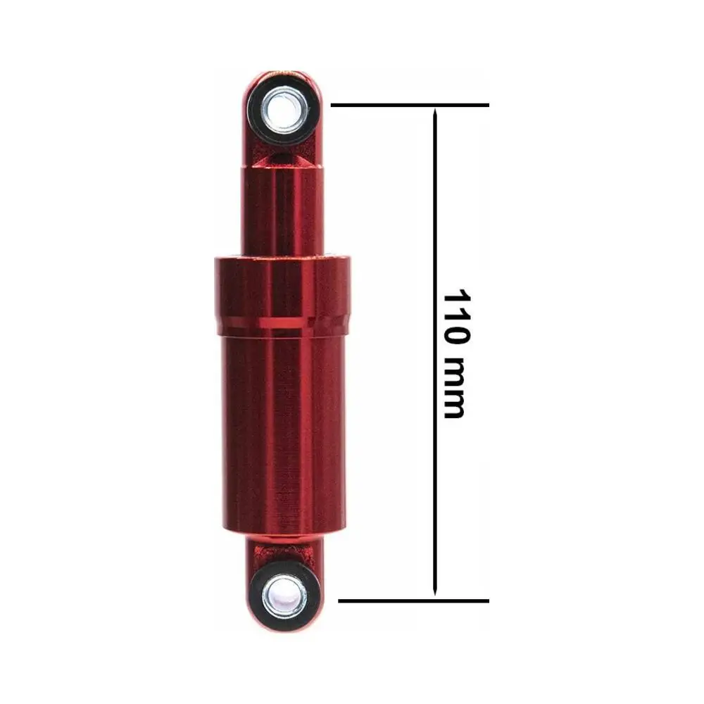 Amortiguador Trasero Rojo 110mm Pack 2 Unidades para Patinete Eléctrico - vista del producto