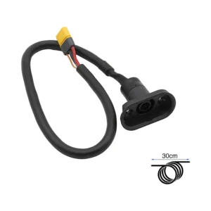 Base De Puerto De Carga Original Para Patinete Electrico Xiaomi Mi4 Pro Plus: enfoque constructivo demostrando su fabricac...