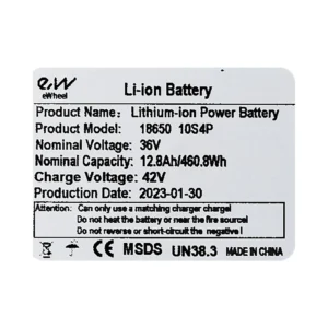 Bateria 36V 12 8Ah Para Patinete Electrico Xiaomi Pro Y Pro 2: especificaciones y acabado profesional.