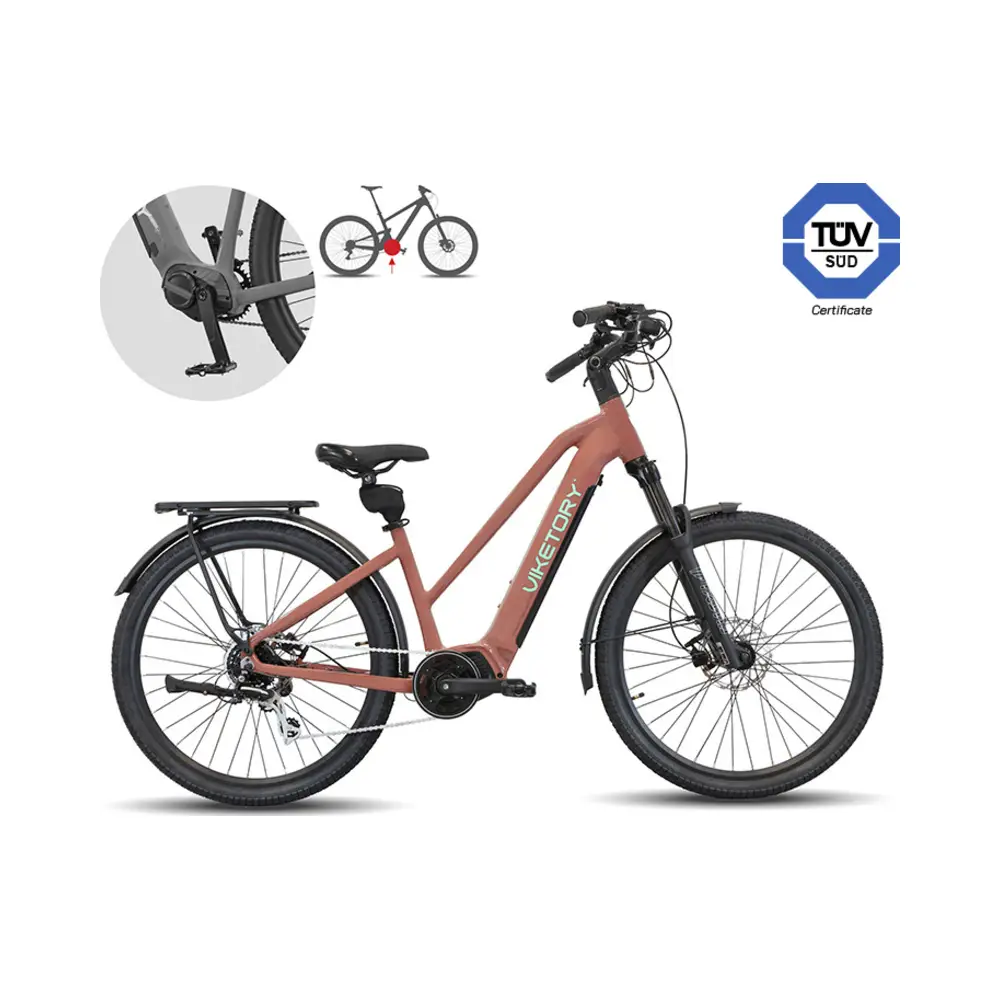 Bicicleta Eléctrica ARENOX Plus Urban Cobre - referencia principal