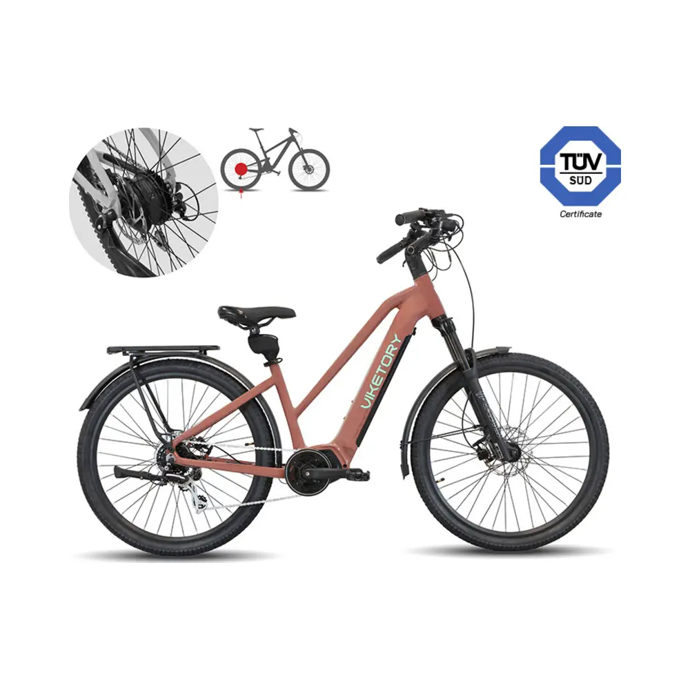 Bicicleta Eléctrica ARENOX Urban Cobre - referencia principal