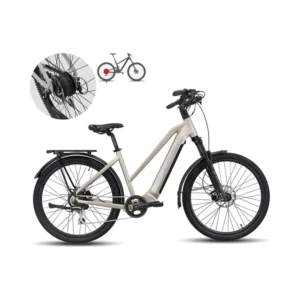 Bicicleta Eléctrica ARENOX Urban Perlado - acabado del producto