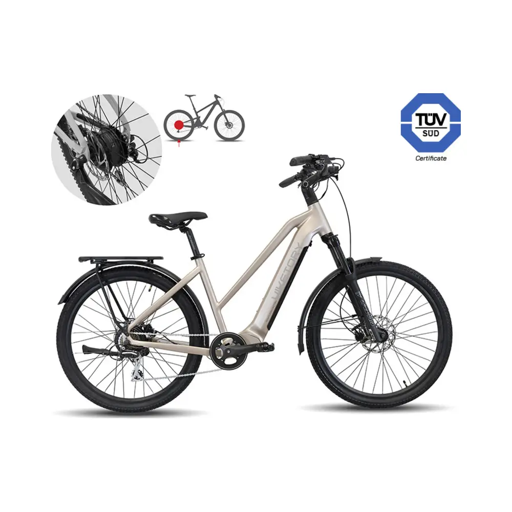 Bicicleta Eléctrica ARENOX Urban Perlado - vista general