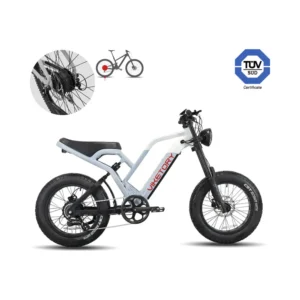 Bicicleta Eléctrica NAVY Fatbike Azul Naval/Blanco - referencia principal