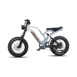 Bicicleta Eléctrica NAVY Fatbike Azul Naval/Blanco - vista del producto