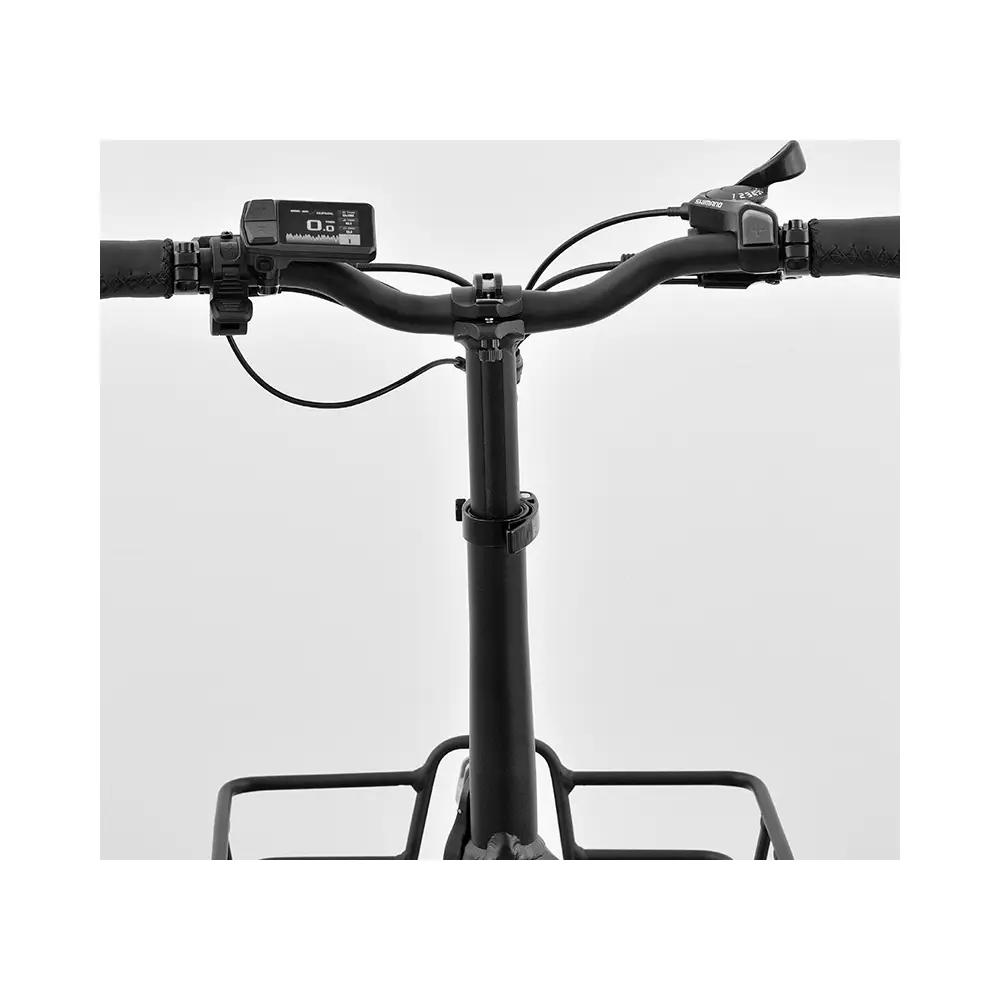 Bicicleta Eléctrica Plegable GRANIT Fatbike Blanca - acabado del producto