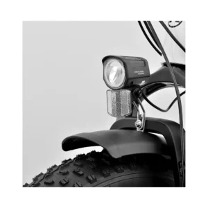 Bicicleta Eléctrica Plegable Lithor Fatbike Crema - referencia visual