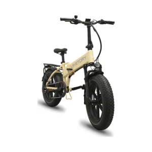Bicicleta Eléctrica Plegable Lithor Fatbike Crema - vista del producto