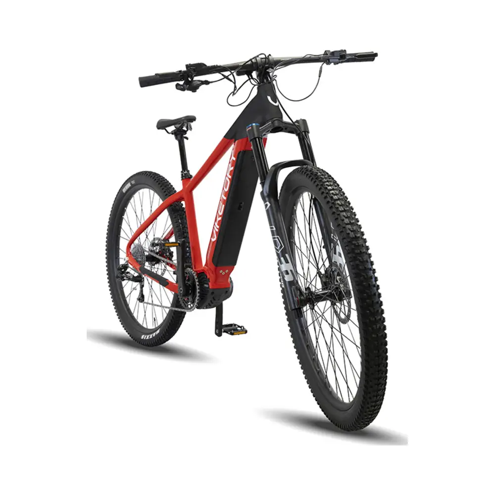 Bicicleta Eléctrica ROKTAR Plus MTB Roja/Negra - vista general