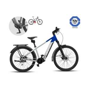 Bicicleta Eléctrica VENTIX Plus Urban Gris/Azul - referencia principal