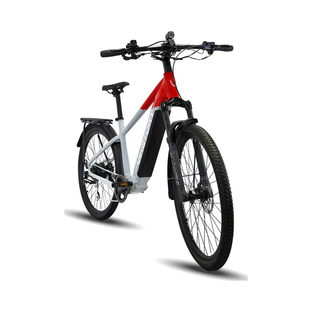 Bicicleta Eléctrica VENTIX Plus Urban Gris/Rojo - vista del producto