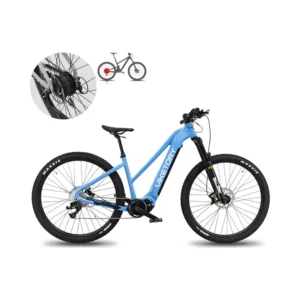 Bicicleta Eléctrica ZEPHIR MTB Azul - detalle del producto