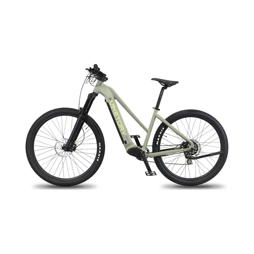 Bicicleta Eléctrica ZEPHIR MTB Verde Militar - vista general