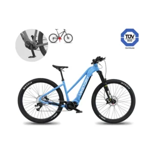 Bicicleta Eléctrica ZEPHIR Plus MTB Azul - vista general