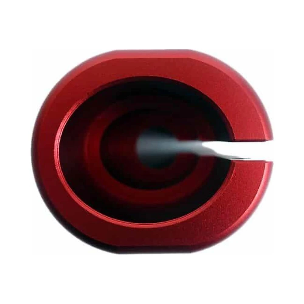 Bloqueo De Pliegue Rojo Para Patinete Electrico Xiaomi: vista de cerca adicional de solidez.
