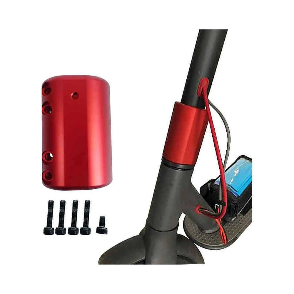 Bloqueo De Pliegue Rojo Para Patinete Electrico Xiaomi: enfoque constructivo adicional de solidez.