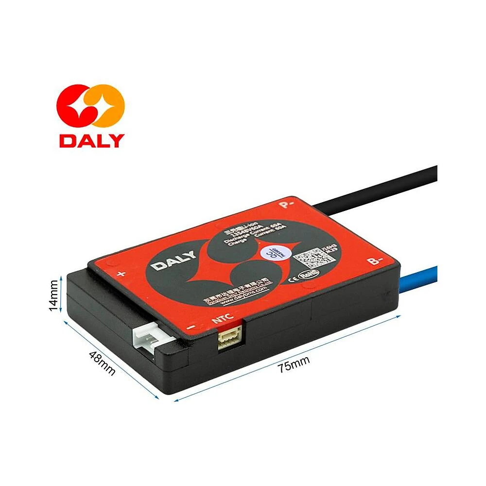 Bms 13S 48V 60A Daly Nueva Generacion Para Bateria: perfil de materiales para mayor longevidad.