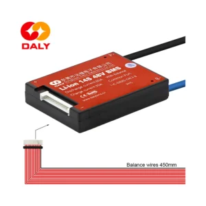 Bms 14S 52V 60A Daly Para Bateria: diseñado para un acoplamiento funcional.