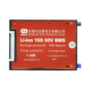 Bms 16S 60V 50A Daly Para Bateria: aspecto apropiado para renovación de VMP.