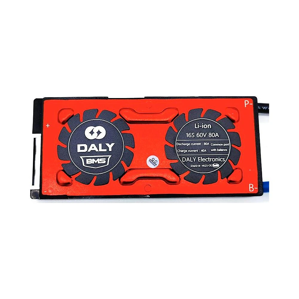 Bms 16S 60V 80A Daly Para Bateria: ángulo visual demostrando su alta gama.