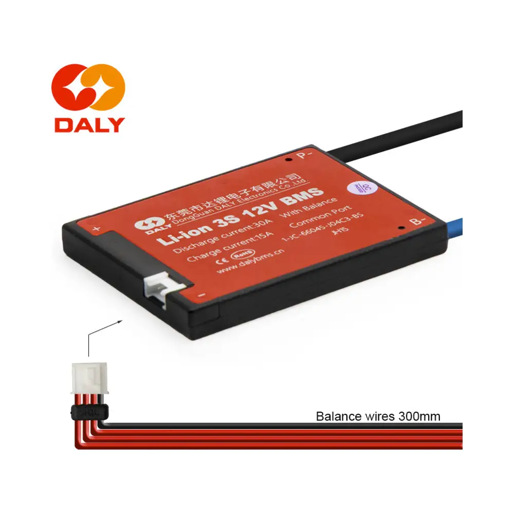 BMS DALY 3S 12V 30A para Batería de Patinete Eléctrico - vista principal