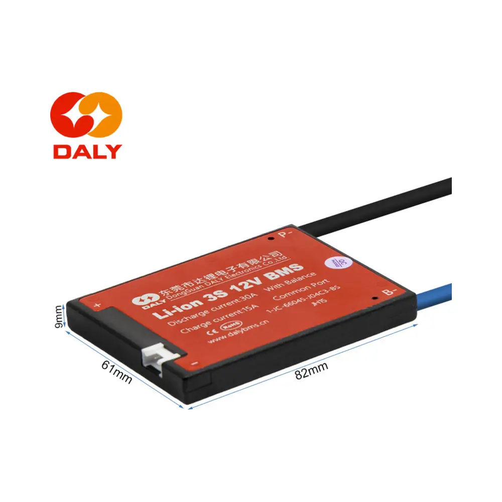 BMS DALY 3S 12V 30A para Batería de Patinete Eléctrico - vista del producto