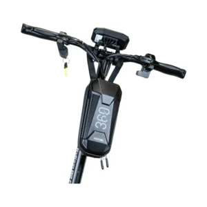 Bolsa Deluxe eRIDER360 Gris 2L para Patinete y Bicicleta - montaje en manillar