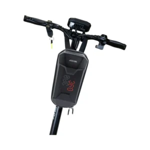 Bolsa Deluxe eRIDER360 Gris/Rojo 3L para Patinete y Bicicleta - montaje en manillar