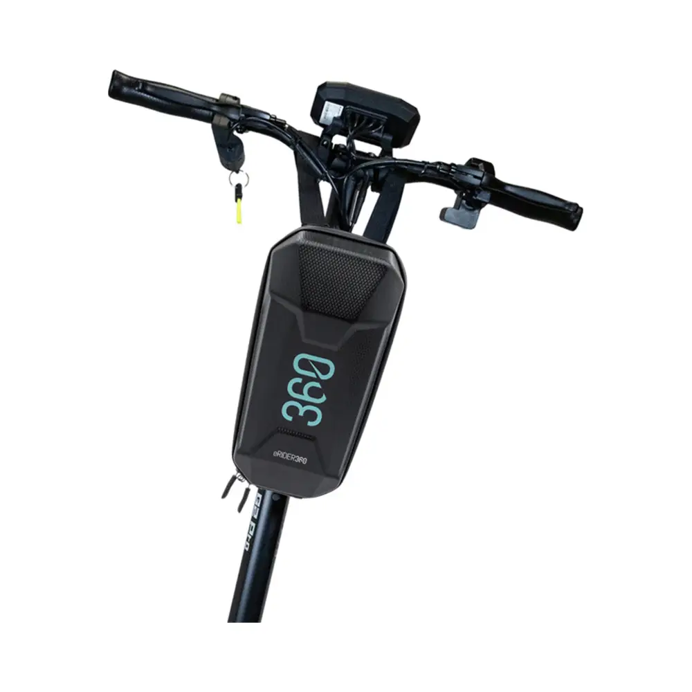 Bolsa Deluxe eRIDER360 Verde 3L para Patinete y Bicicleta - montaje en manillar