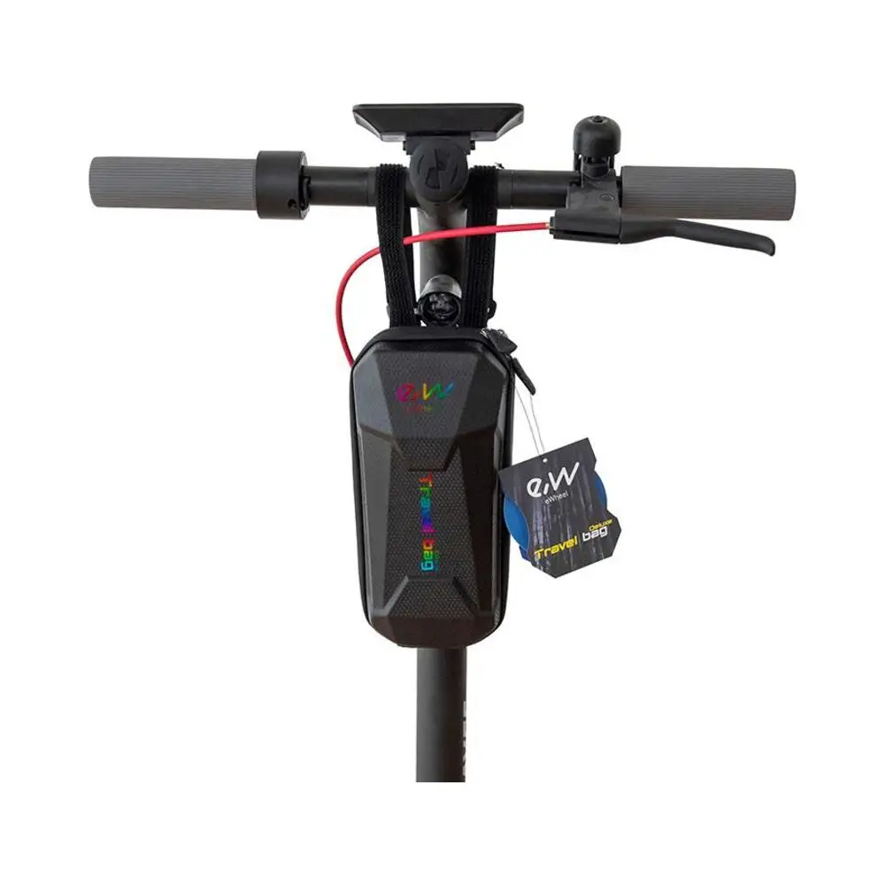 Bolsa Deluxe Multicolor 3L con Velcro para Patinete - vista lateral