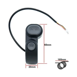 Botonera Con Intermitentes Y Claxon Conector Jst Zh Para Ninebot F2 Y F2 Pro: diseño con excelente resistencia estructural.