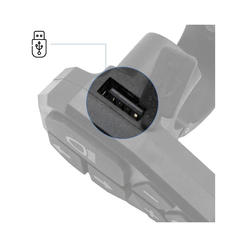 Botonera Waterproof con Cable para Patinete Ecoxtrem M41 - referencia visual