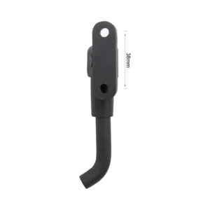 Caballete Negro 115mm para Patinete Eléctrico Ninebot E2/E2 Plus - detalle del soporte