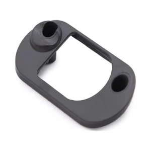Caballete Negro Con Embellecedor 130 Mm Para Patinete Electrico Ninebot E22 Y E25: acabado de alta gama en detalle visual.