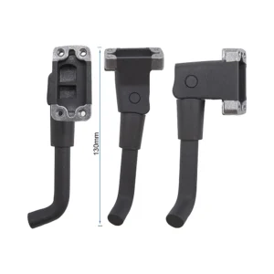Caballete Negro Con Embellecedor 130 Mm Para Patinete Electrico Ninebot E22 Y E25: enfoque constructivo de los puntos de m...