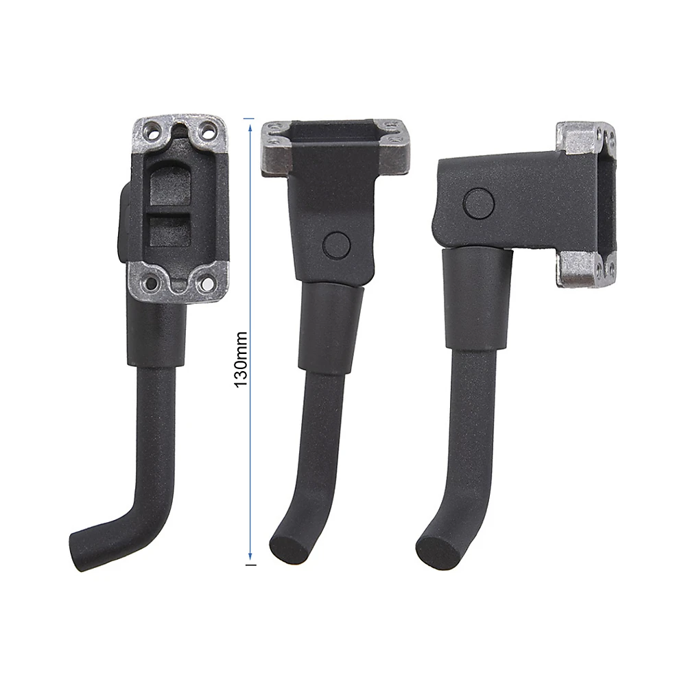 Caballete Negro Con Embellecedor 130 Mm Para Patinete Electrico Ninebot E22 Y E25: enfoque constructivo de los puntos de m...