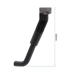 Caballete Negro Con Embellecedor 130 Mm Para Patinete Electrico Ninebot E22 Y E25: especificaciones y estándar profesional.