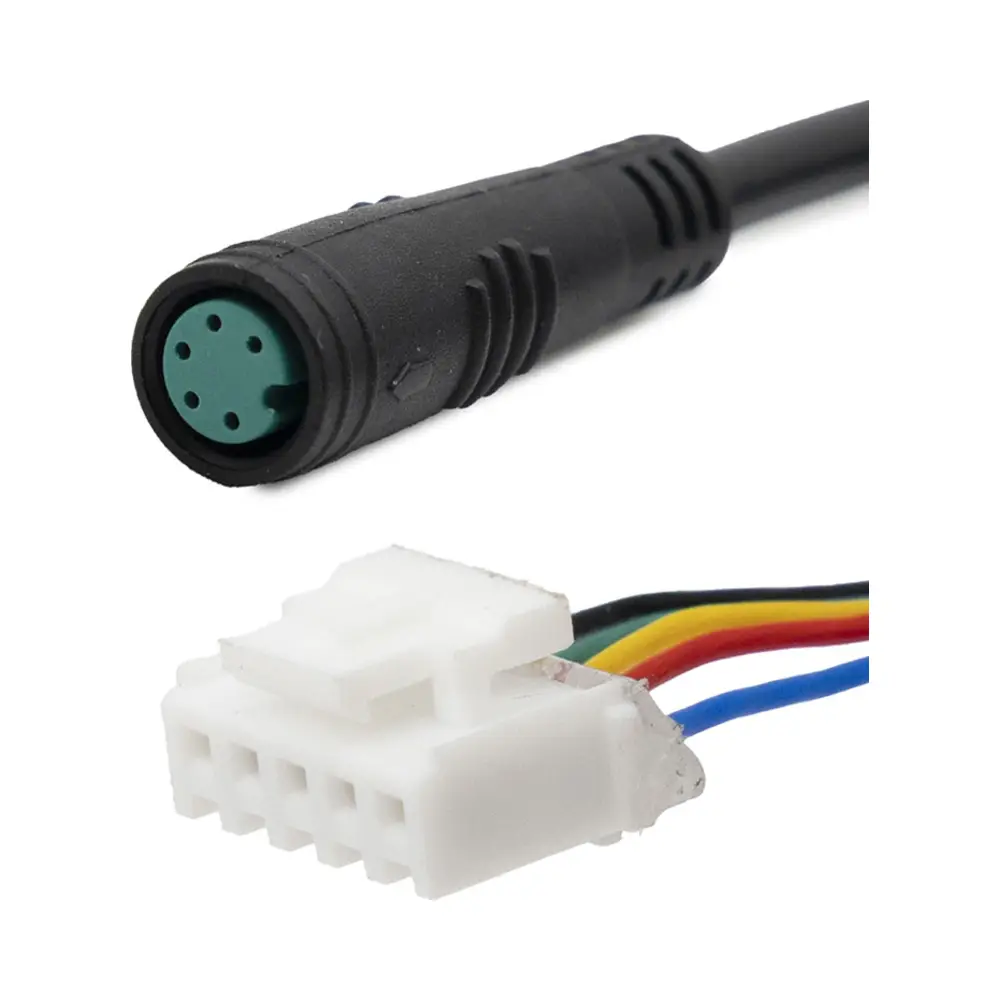 Cable Controladora-Display para Patinete NIU KQi2 - detalle visual