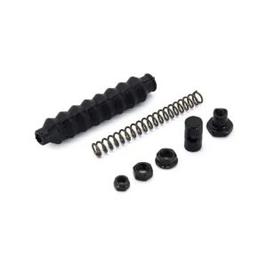 Detalle del conector del Cable de Freno Delantero para Patinete Eléctrico Ninebot Max G30, mostrando la calidad del cable de acero trenzado inoxidable y su funda de polímero.
