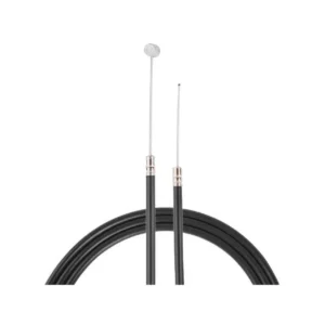 Cable de freno negro mate para Patinete Eléctrico Xiaomi PRO, diseñado específicamente para un ajuste perfecto con longitud de 185cm para frenos traseros.