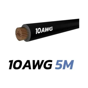 Cable Negro 10 AWG 5M para Patinete Eléctrico - vista del producto