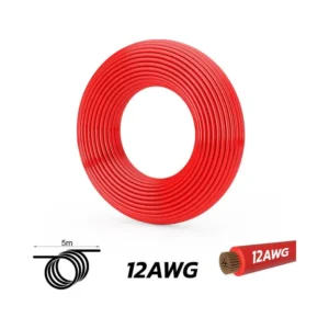 Cable Rojo 12 AWG 5M para Patinete Eléctrico - vista principal