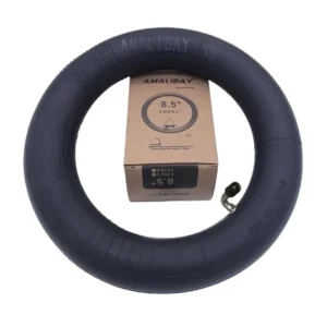 Cámara 8.5x2 Amalibay Válvula Curva – Reforzada Para Patinete Eléctrico vista frontal