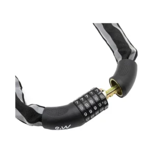 Candado de Cadena con Funda Reflectante para Patinete y Bicicleta - referencia visual