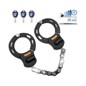 Candado De Esposas Antirrobo Ewlk31 Para Patinete Y Bicicleta: diseño con nivel premium estructural.