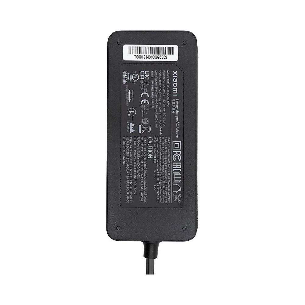 Cargador 36v para patinete xiaomi mi3: aspecto estructural demostrando su fabricación cuidada.