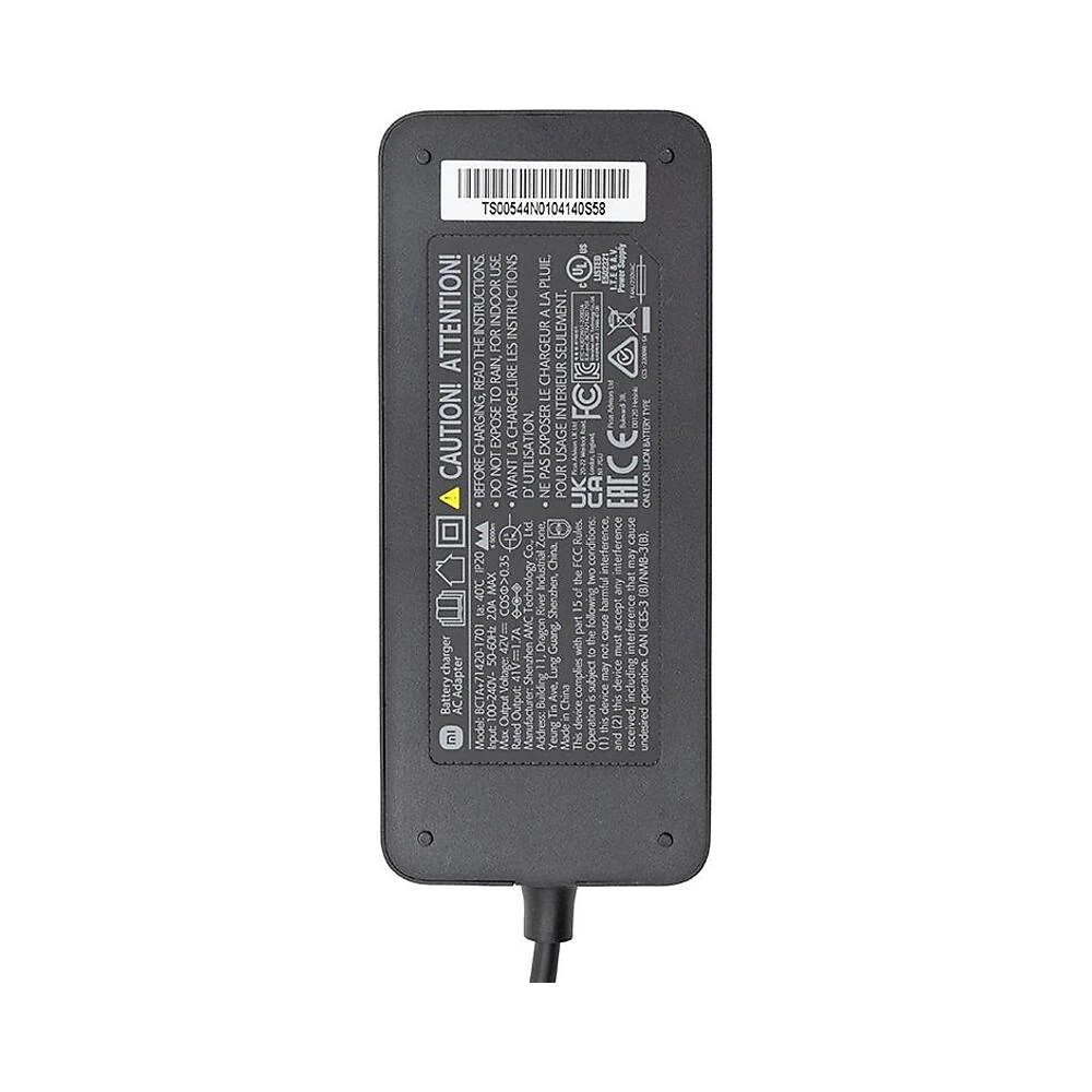 Cargador 36v para patinete xiaomi mi4: aspecto estructural de los puntos de integración.